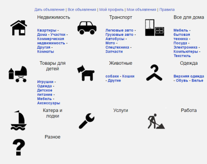 бесплатные объявления категории бесплатные объявления категории